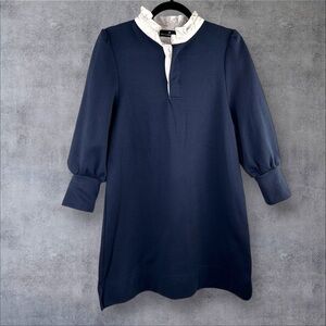 Tuckernuck Navy and White Mini Dress